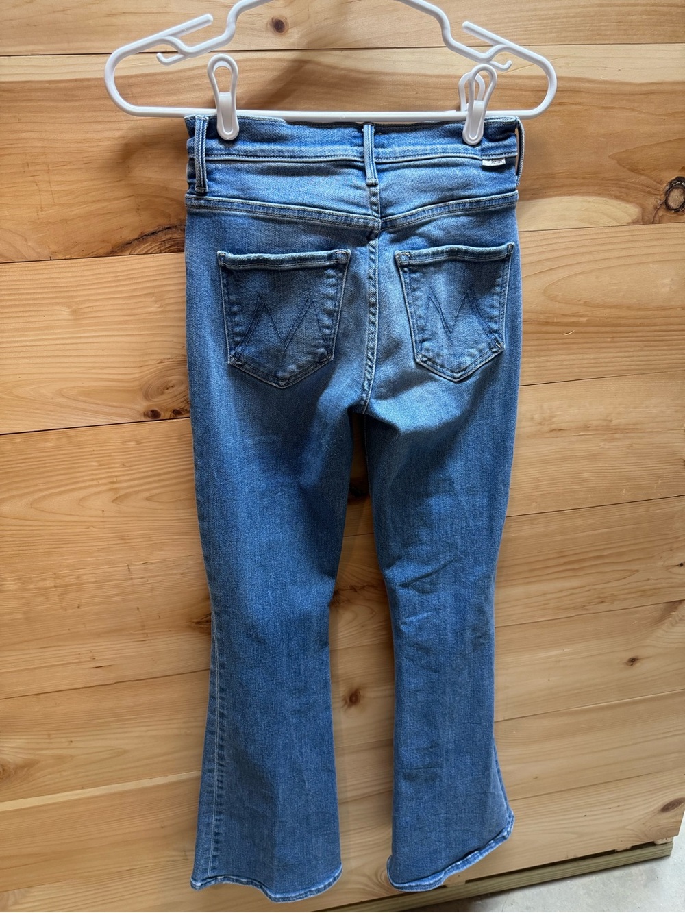 MOTHER Light Blue Flare Jeans